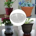 thumbnail image 6 of 5 Pack Clear Plant Saucer Drip Trays for Indoors Outdoors, 8 in Plastic Flower Plant Pot Saucer, 6 of 6