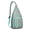 Greenish-blue-5, variant on Tropical Flamingo Sling Backpack – Boho Watercolor Pink Flamingo Crossbody Bag for Women, Lightweight Vintage Floral Hiking Shoulder Bag for Travel & Beach