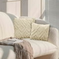 thumbnail image 2 of Soft Geometric Pillow For Couch Sofa Bedroom Living Room Decorative Throw Pillow Cover, 2 of 5