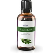 ArOmis Laurel Leaf Essential Oil - USDA Certified Organic - 100% Pure Therapeutic Grade - 30ml (1 Fl Oz), Undiluted, Premium, Oils Perfect for Aromatherapy Diffuser