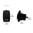 thumbnail image 2 of Sidaley de coche USB Dual de 12-24V, 5V, 3,1a, reemplazo Universal de de teléfono móvil para coche, motocicleta, coche eléctrico, Type3 NO3, 2 of 6