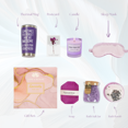 thumbnail image 2 of Evening Bloom Spa Gift Set – 6Pc Purple-Themed Bath & Body Treats, 2 of 4