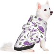 thumbnail image 2 of Balery Lavender Flowers Sudadera con Capucha para Perros Pequeños – Ropa para Mascotas, Disfraz para Perros y Gatos, Ideal para Fiestas y Cosplay-Small, 2 of 7