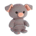 thumbnail image 2 of Aurora - Medium Pink Cozyroos - 10" Pig - Snuggly Stuffed Animal, 2 of 6