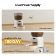 thumbnail image 5 of IMIPAW Automatic Cat Feeder, Programmable Pet Food Dispenser, LCD Display, Battery Operated, 6 Meals/Day, 5 of 9
