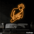 thumbnail image 3 of Craftnamesign Man Playing Saxophone Neon Sign,Musician Gifts,Bedroom Decor, 3 of 4