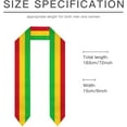 thumbnail image 6 of DABOYOZHZH Mali Flag Graduation Shawl Sash Stole Wraps Scraf For International Study Pride Women Men, 6 of 6