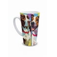 thumbnail image 1 of Taza de cerámica 502 ml con diseño de perros, 1 of 6