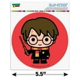 thumbnail image 6 of Harry Potter Cute Chibi Character Automotive Car Window Locker Circle Bumper Sticker, 6 of 7