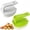 Green+white, variant on Vegetable Scrubber Brush – 3 Pack Fruit & Vegetable Brushes, Stiff Bristles for Cleaning Potatoes, Carrots, and More – Veggie Wash Brush Set