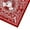 Brick red, variant on Breathable Headscarf Western Style Kerchiefs Creative Print Bandana for Adult