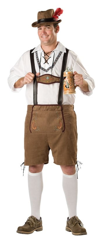 Adult Lederhosen Hoopster German Costume