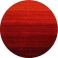 thumbnail image 1 of Ahgly Company Machine Washable Indoor Round Contemporary Tomato Red Area Rugs, 8' Round, 1 of 7