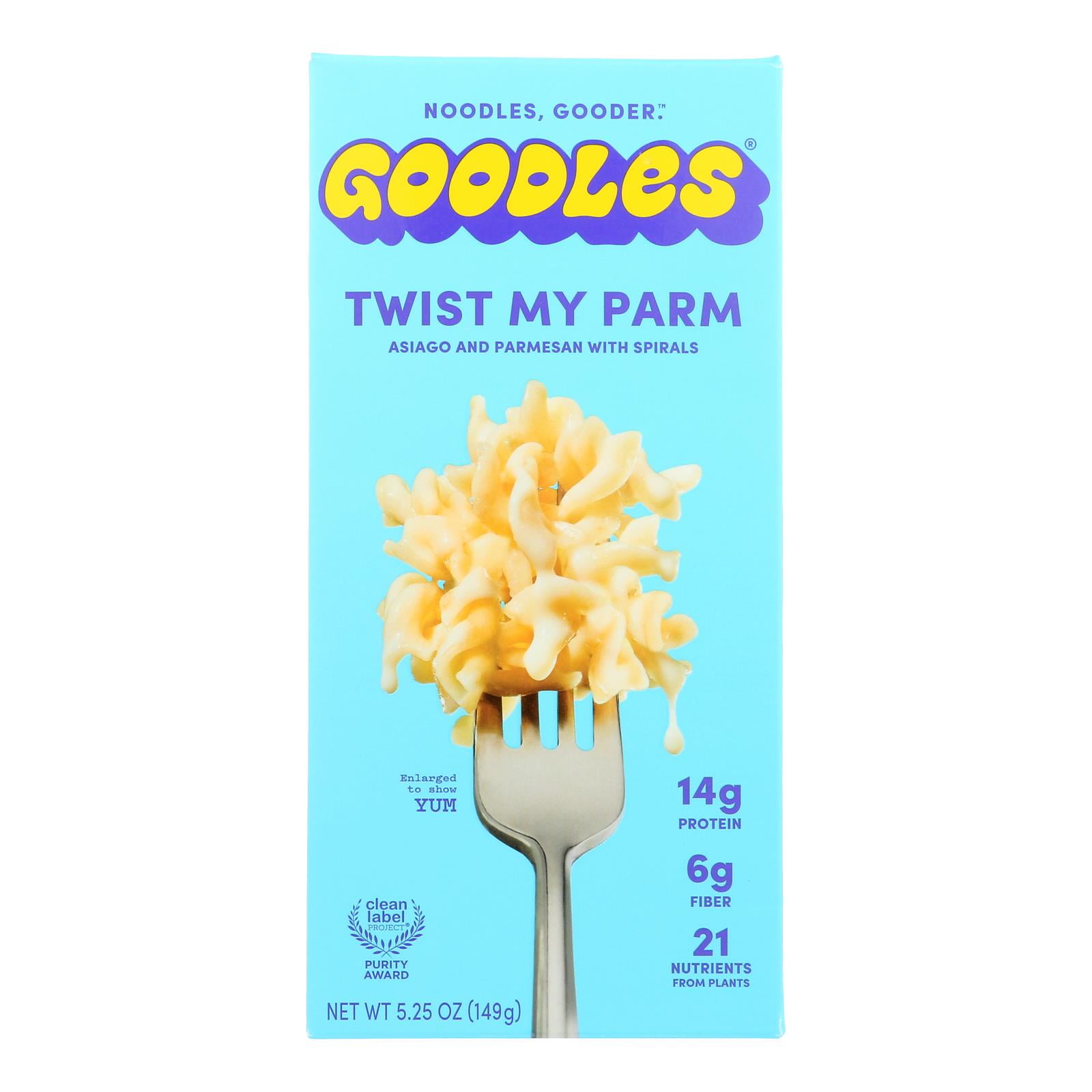 Goodles Mac & Cheese Twst My Parm Case of 125.25 OZ