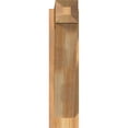 thumbnail image 2 of Ekena Millwork 6"W x 24"D x 24"H Traditional Rough Sawn Craftsman Outlooker, Western Red Cedar, 2 of 4