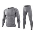 thumbnail image 2 of Conjuntos de Ropa interior térmica Zulema Calzoncillos largos Ropa de abrigo Traje de compresión de secado rápido L gris, 2 of 8