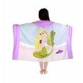 thumbnail image 4 of Toalla De Baño Con Capucha Para Niños Poncho De Surf Para Bebés Bata Suave Y Envolvente Para Niños Pequeños Para Ducha/Playa/Piscina 50 X 30 Toalla Grande Envolvente, 4 of 4