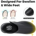 thumbnail image 2 of FitVille Wide Diabetic Shoes for Women Slip On Oxford Shoes Business Formal Dress Shoes, 2 of 6