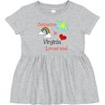 thumbnail image 3 of Inktastic Someone in Virginia Loves Me Girls Baby Dress, 3 of 5