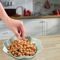 thumbnail image 3 of Home Dry Fruit Tray Box Living Room Kitchen Plastic Candy Snacks Plate Office Serving Bowl Basin, 3 of 8