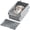 gray (23.6" x 15.7" x 11.8"), variant on GOCAPTAIN Cat Litter Box Litter Box – XL Stainless Steel High Sided Enclosure with Lid, Splash-Proof, Non-Stick, Metal Tray Includes Scoop – for Cats & Kittens - Black (23.6" x 15.7" x 9.8")