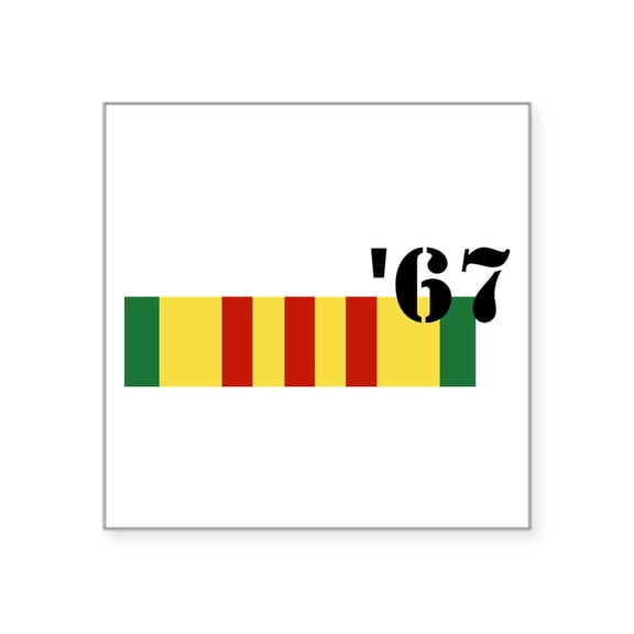CafePress - Vietnam 67 Sticker - Square Sticker 3" x 3"