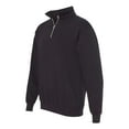thumbnail image 2 of Bayside USA-Made Quarter-Zip Pullover Sweatshirt Size up to 4XL, 2 of 5