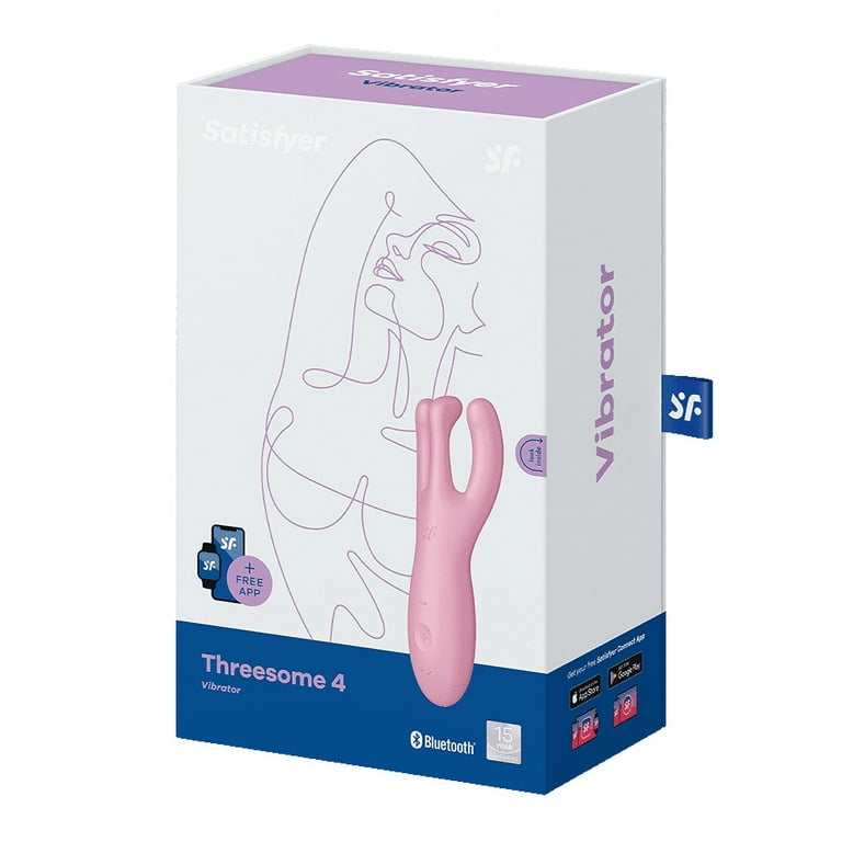 sex toys for threesome Amazon.com: Satisfyer Threesome 1 Lay-On Vibrator with Free Drawstring  Storage Bag for Adult Sex Toy : Health & Household main image 0