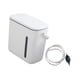thumbnail image 5 of Cubo de Basura con Tapa, Gran Capacidad, con Contenedor para Residuos de Té, Dos Compartimentos, Ideal para Residencias de Estudiantes, Salas de Estar, 5 of 9