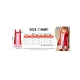 thumbnail image 6 of Women'S Striped Mini Dress Boho Shoulder Strap Sundress Summer Cover Up Dress for Beach  L, 6 of 6