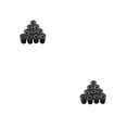 thumbnail image 1 of Speravity 10 tornillos universales para parabrisas de motocicleta M5x16mm pernos para parabrisas de motocicleta Kit surtido de reparación piezas Negro 2piezas, 1 of 6