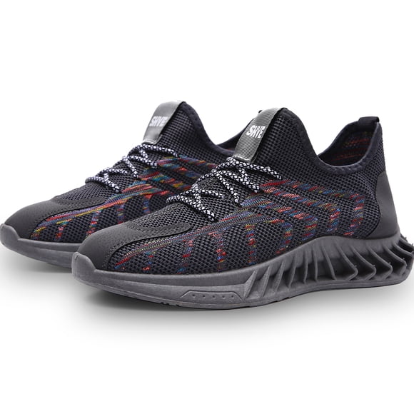 Tenis Hombre, Zapatos Hombre Deportivos, Zapatos de Malla Transpirable para Hombre, Zapatillas de Deporte Casuales de Moda para Entrenamiento Caminar Correr Gimnasio con Suela Antiderrapante