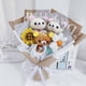 thumbnail image 3 of Graduate Teddy Bear Stuffed Animal Plush Toy Lover Rilakkuma With graduation Flower Bouquet Gift Box Birthday Graduation Gifts, 3 of 4