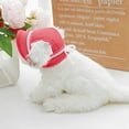 thumbnail image 3 of Summer Pet Sun Hat with Bow Ears Breathable Mesh Shade for Dogs and Cats, 3 of 4
