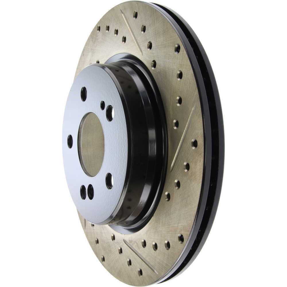 CENTRIC PARTS - SLOTTED-DRILLED Fits select: 1994-2002 MERCEDES-BENZ SL, 1993 MERCEDES-BENZ 600