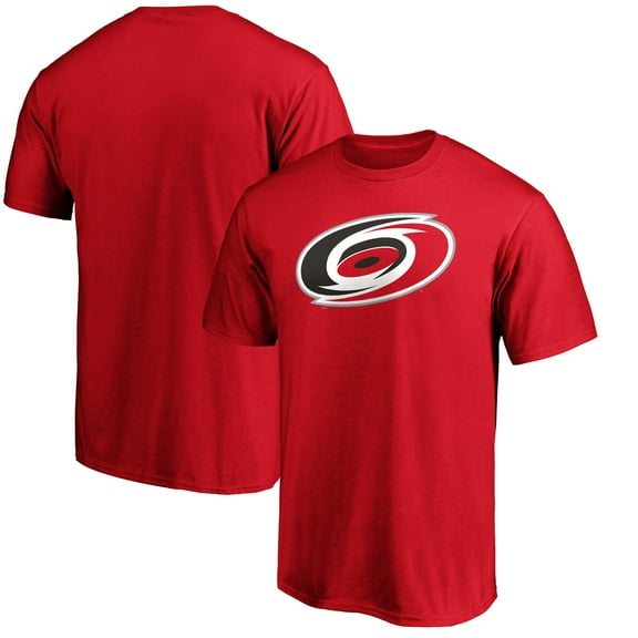 Men's Red Carolina Hurricanes Logo T-Shirt