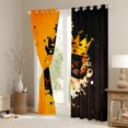 thumbnail image 3 of Castle Fairy Boys Girls King And Queen Crown Black Out Curtains,Romantic Couple Lover Curtains Pack of 2 (42x63 Each),Happy Valentine's Day Bedroom Curtains,Microfiber Bedroom Decor, 3 of 6