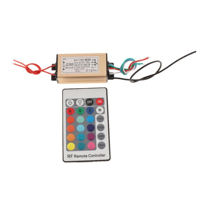 Fuente de Alimentación de Etapa de Lámpara Fuente Enterrada de telemando Inalámbrico 24 3W Soledad Fuente de alimentación del controlador