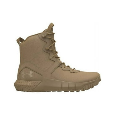 Under Armour Men's Micro G Valsetz Lthr Military and Tactical Boot, Coyote (200)/Coyote, 13 M US