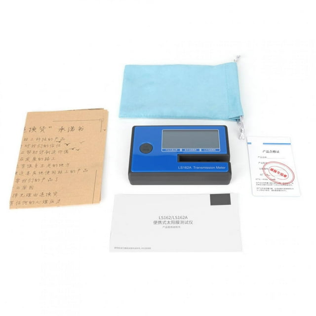 LS162A Handheld Window Film Transmission Meter Window Tint Meter UV IR Rejection Tester 1400nm