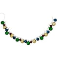 thumbnail image 2 of Northlight Ornament String Light Christmas Garland - LED Warm White  - 3' - 10ct - Green, 2 of 5