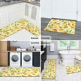 thumbnail image 3 of Kitchen Mat Set of 2 Non Slip Lemon Kitchen Runner Rug Farmhouse Floor Mat for Home Kitchen Decor-17*24 + 17*47 inches, 3 of 5