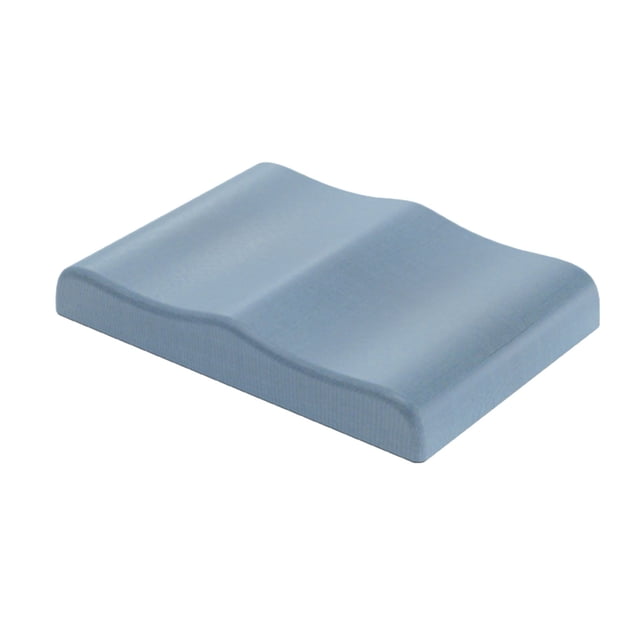 Blue Memory Foam Cushion For Office Sitting And Chair Use Against Buttock Pain Soft And Supportive Design For Students And Home 1Pc 0.27 Pounds