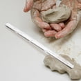 thumbnail image 6 of Raindrops Transparent Acrylic Pattern Rolling Pin Set for DIY Crafts MultiPurpose Clay Texture Roller 8.5 Inch, 6 of 8