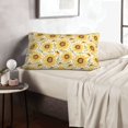 thumbnail image 6 of Xecao Watercolor With Sunflowers for Decorative Throw Pillow Case for Couch,Sofa or Bed Set,Pillow Cover for Sofa Home Decor Ideal Gift-16"x24", 6 of 6