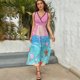 thumbnail image 5 of Vestido Largo Sin Mangas Para Mujer, Beach Starfish Traje Informal Para Cumpleaños, Verano, 5 of 5