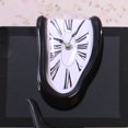 thumbnail image 4 of Naiovety Reloj decorativo Dali Melting Clock - Estante de surrealista Escritorio Moda Decoración del hogar negro, 4 of 6