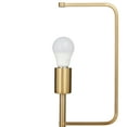 thumbnail image 6 of DecMode 22" Gold Desk Lamp with Clear Glass Shade, 6 of 10