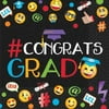 Emoji Grad Beverage Napkins (125 Count) - Graduation Party