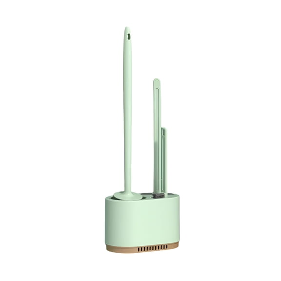 ACDANC 2026 New Bathroom 3 in 1 Toilet Brush and Plunger Set Bristles Toilet Brush and Holder for Bathroom,Home,Apartment